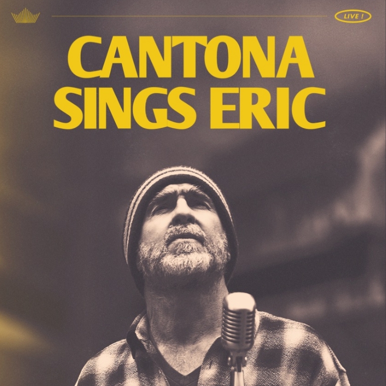 Cantona Sings Eric - On stage